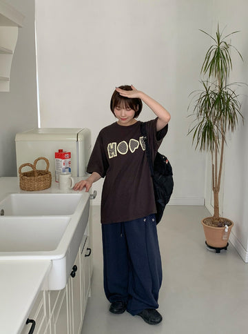 Utef Adjust Summer Banding Wide Pants